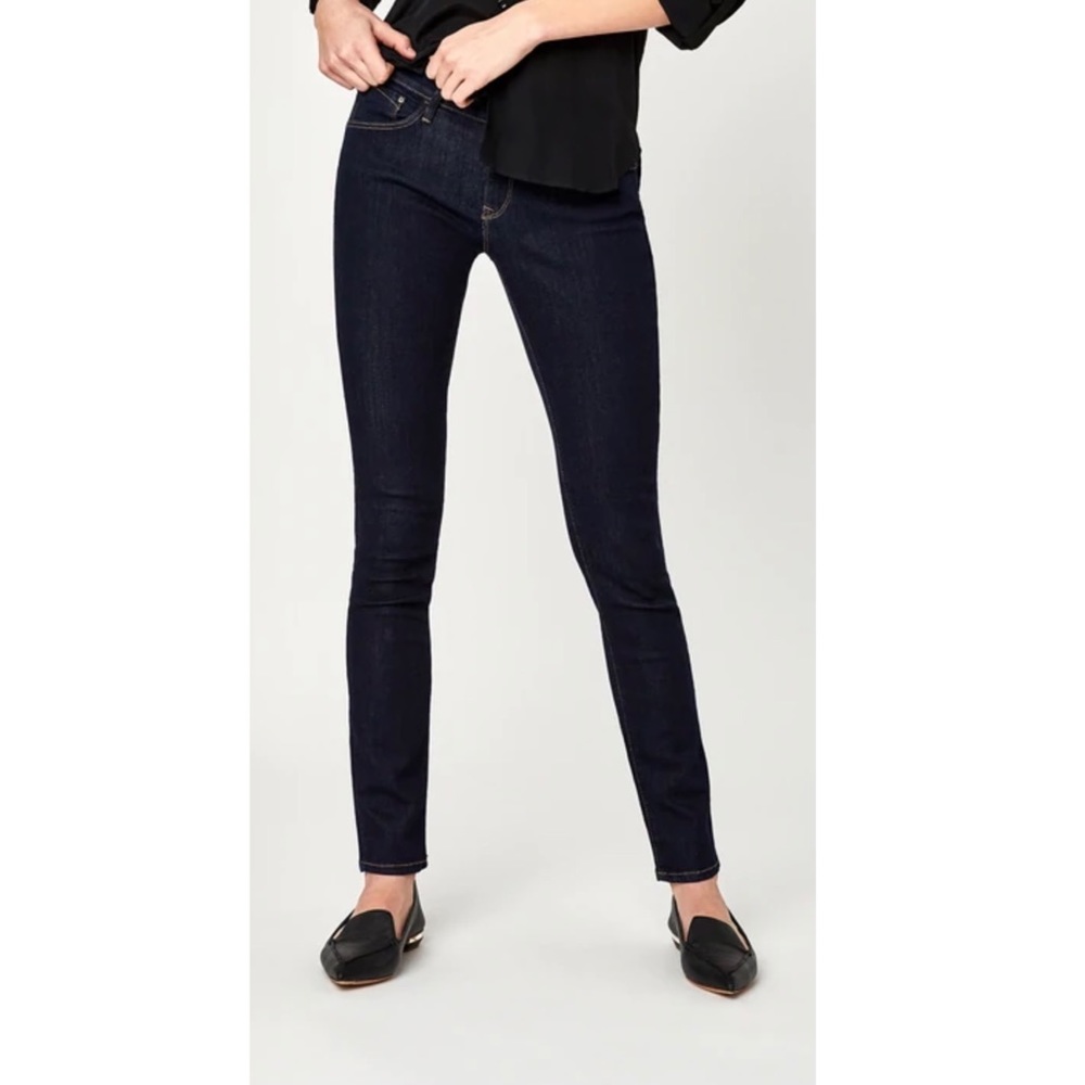 NWT Mavi Mid-Rise Skinny Jeans - Alexa Dark Rinse Supersoft - Size 27